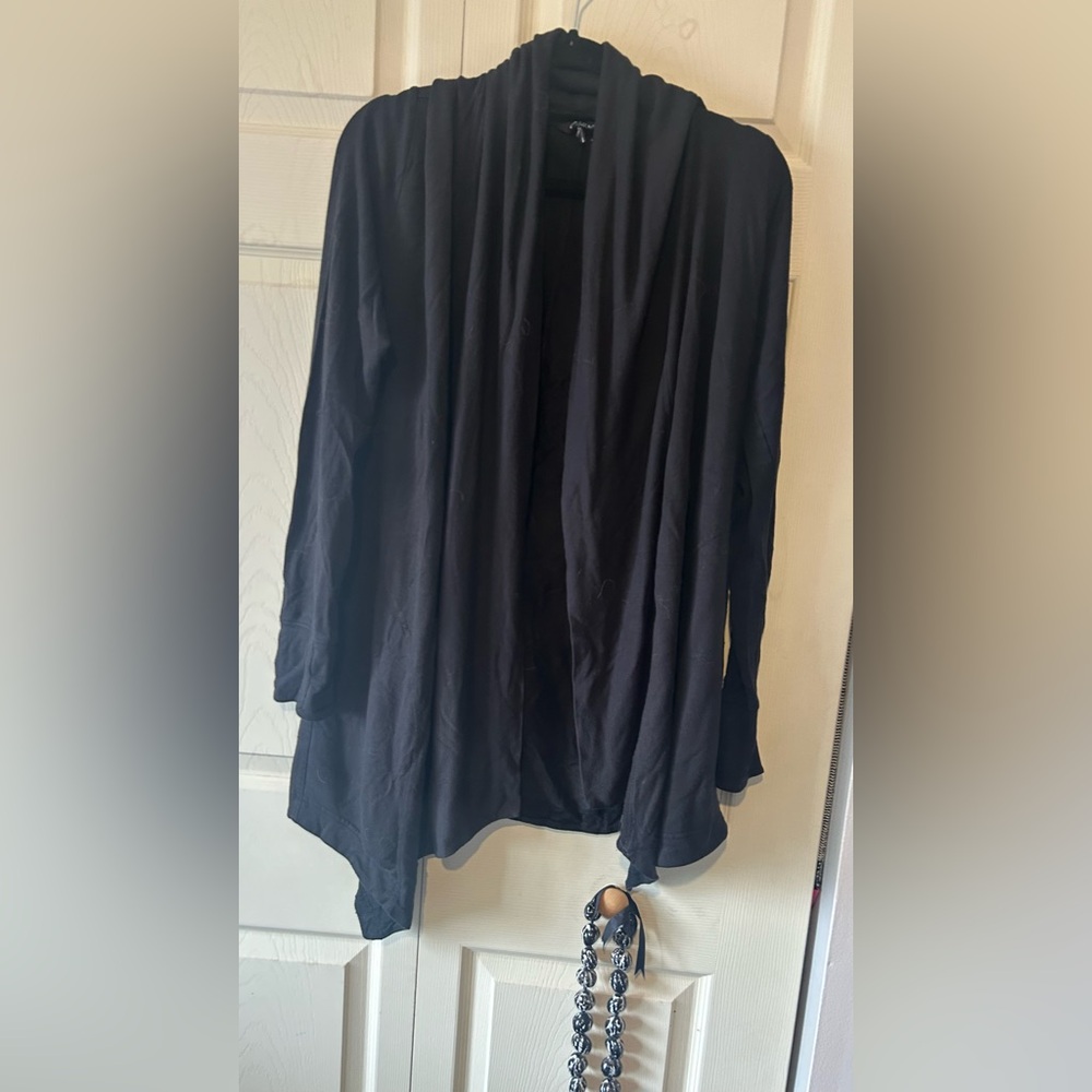 Athleta black cardigan